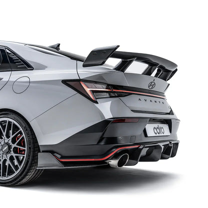 Adro Carbon Diffuser voor Hyundai Elantra N Pe
