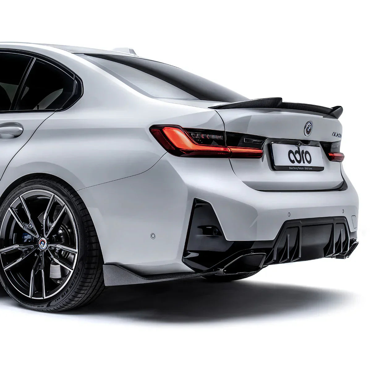 Adro Carbon Diffuser voor BMW G20 M340i Lci Rear Winglets