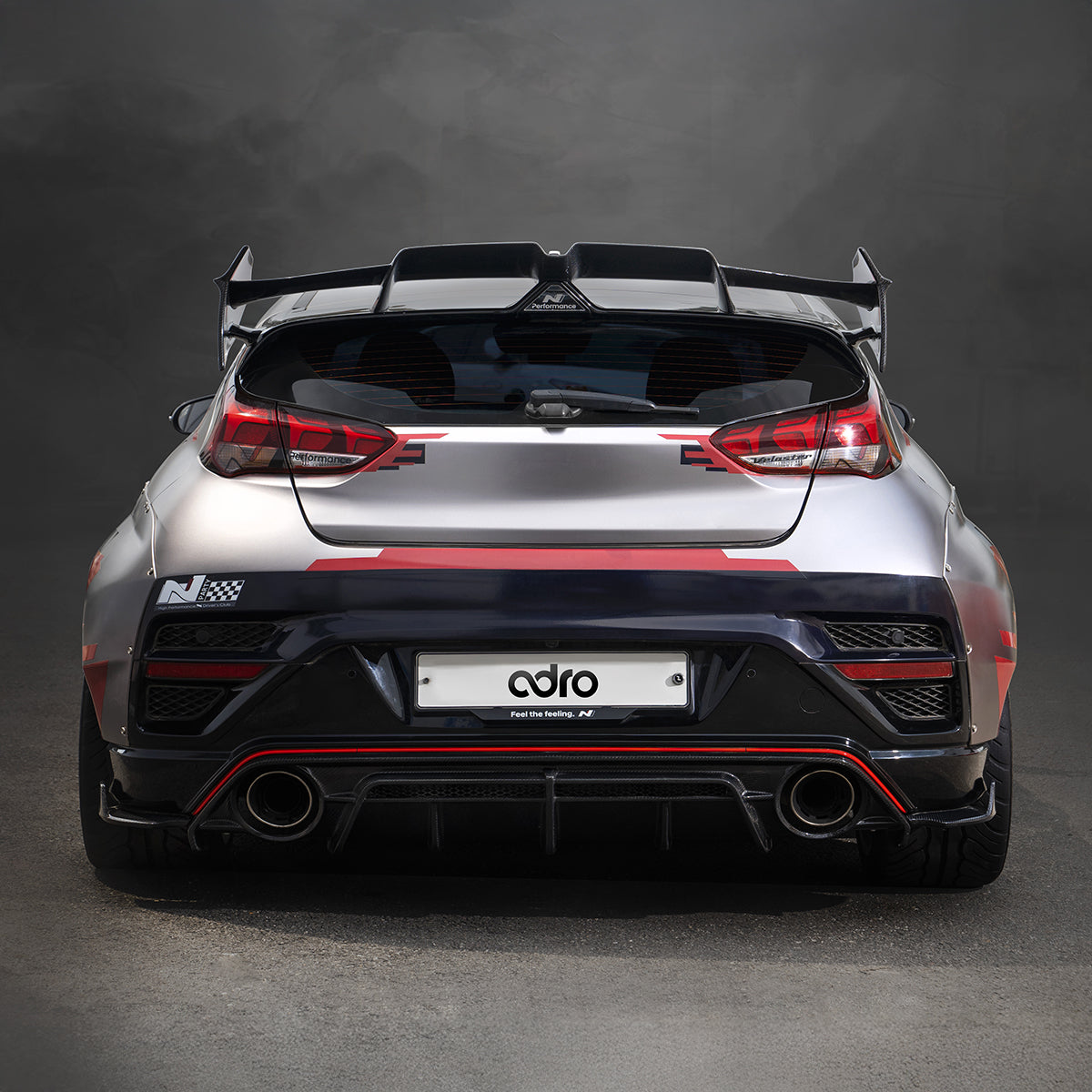 Adro Carbon Spoiler voor Hyundai Veloster N
