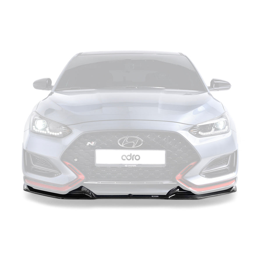 Adro Carbon Front Splitter voor Hyundai Veloster N V3
