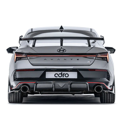 Adro Carbon Diffuser voor Hyundai Elantra N Pe