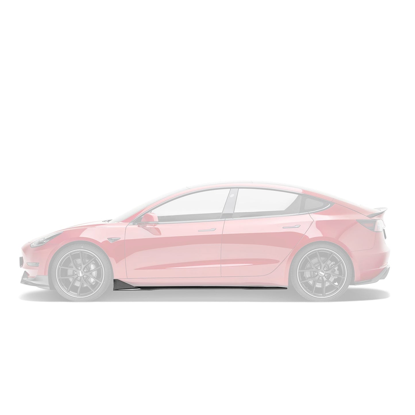 Adro Prepreg Carbon Side Skirts voor Tesla Model 3 V1