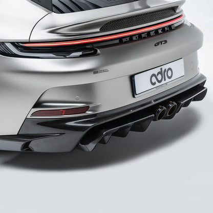 Adro Prepreg Carbon Diffuser voor Porsche 992.1 GT3 Rear Apron Panel