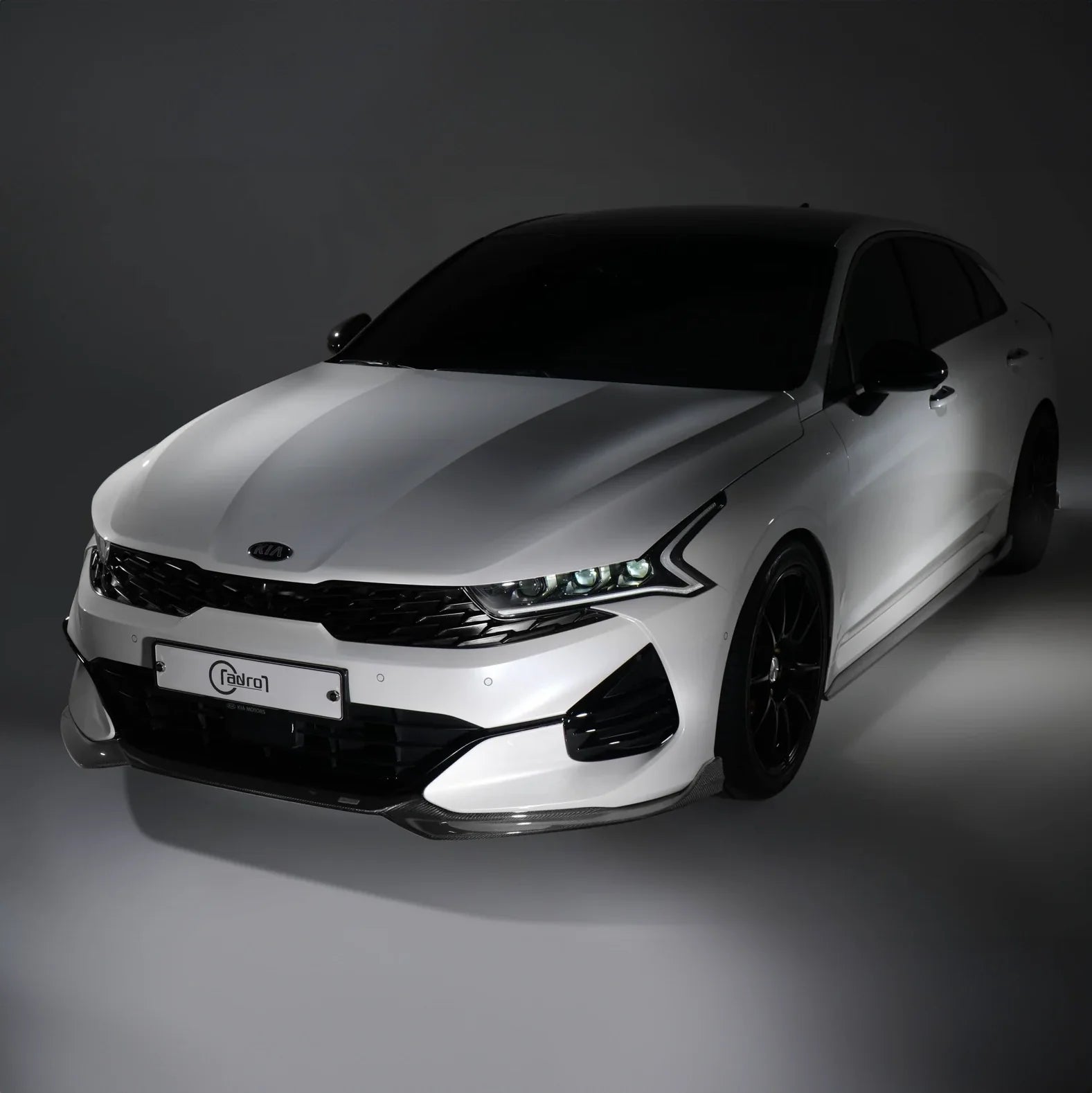 Adro Carbon Front Splitter voor Kia K5 DL3