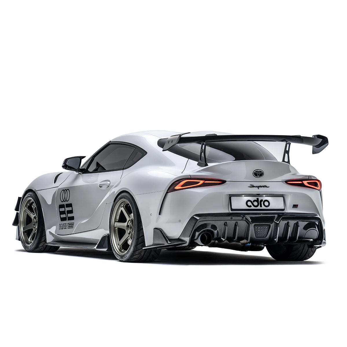 Adro Carbon Wing Uprights voor Toyota GR Supra Supra Taller