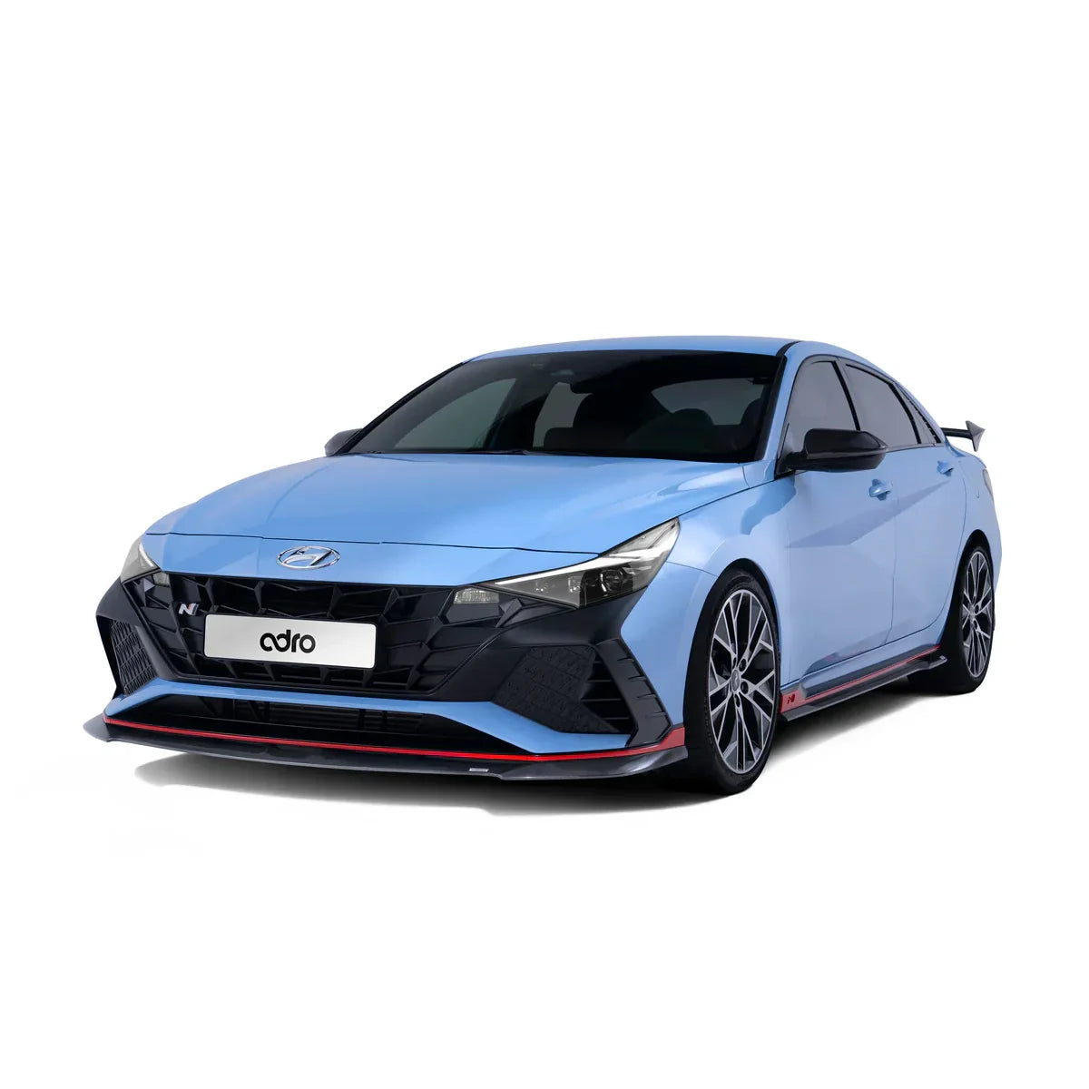 Adro Carbon Front Splitter voor Hyundai Elantra N