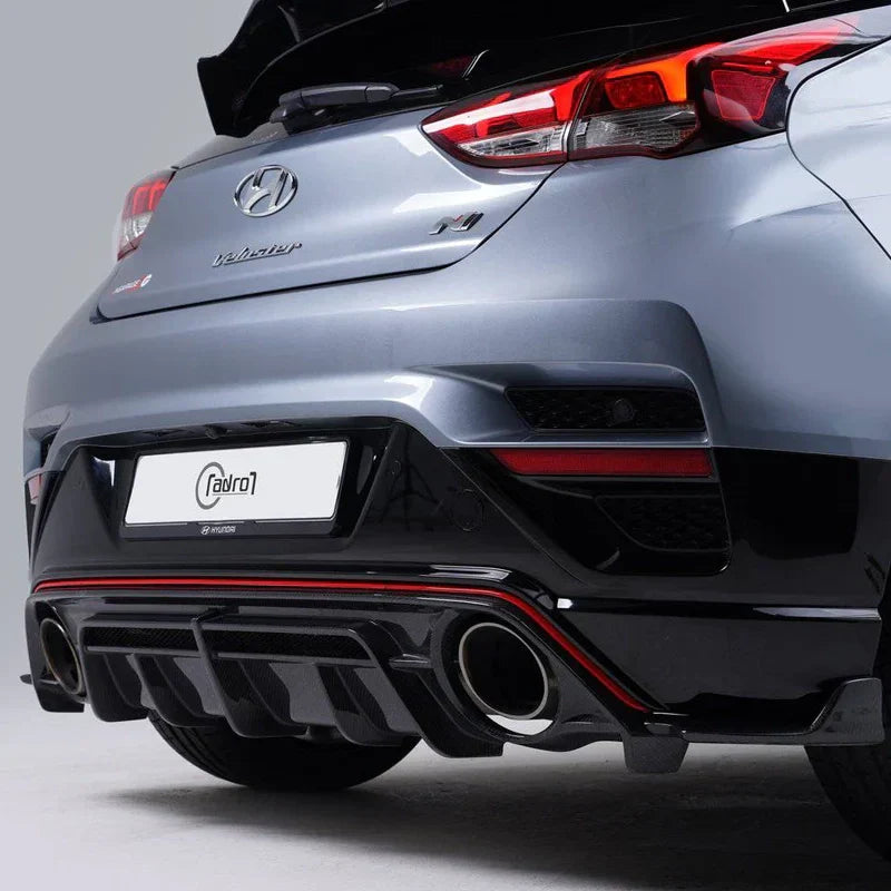 Adro Carbon Diffuser voor Hyundai Veloster N