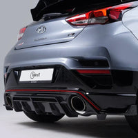 Adro Carbon Diffuser voor Hyundai Veloster N
