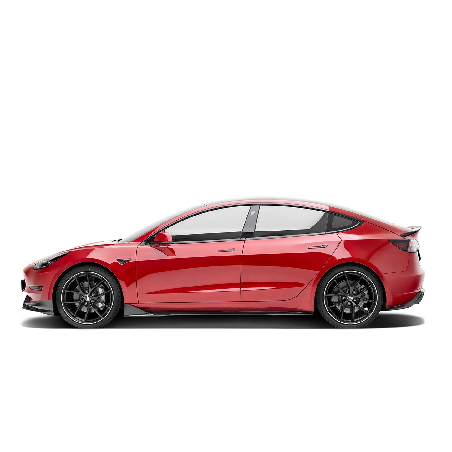 Adro Prepreg Carbon Side Skirts voor Tesla Model 3 V1