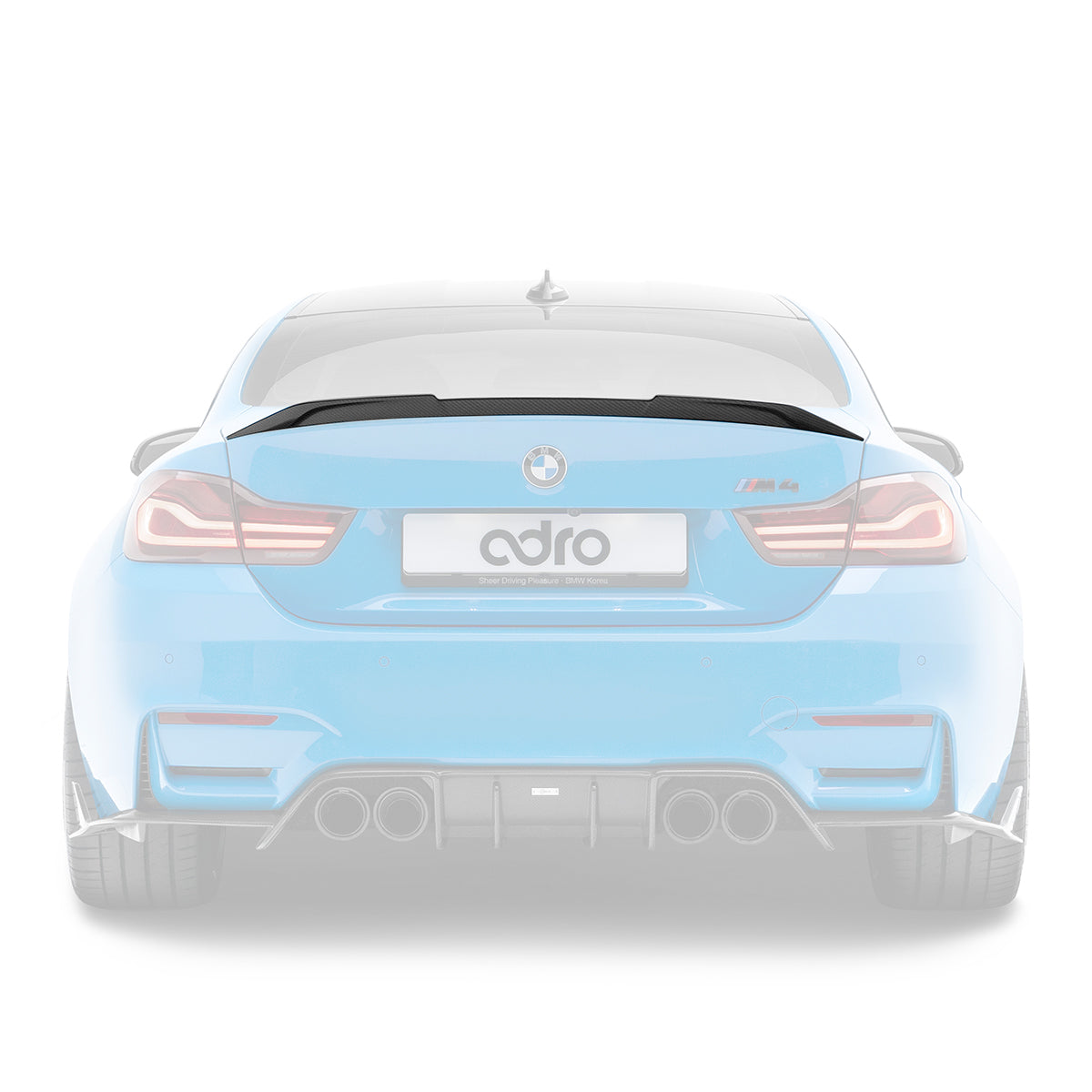 Adro Prepreg Carbon Spoiler voor BMW F82 M4
