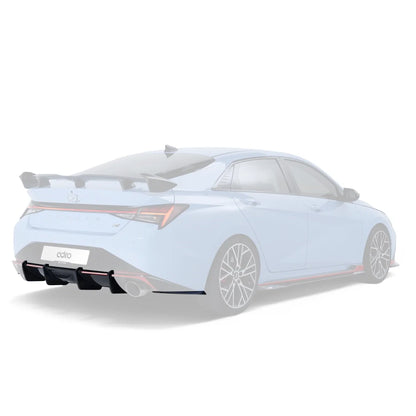 Adro Carbon Diffuser voor Hyundai Elantra N