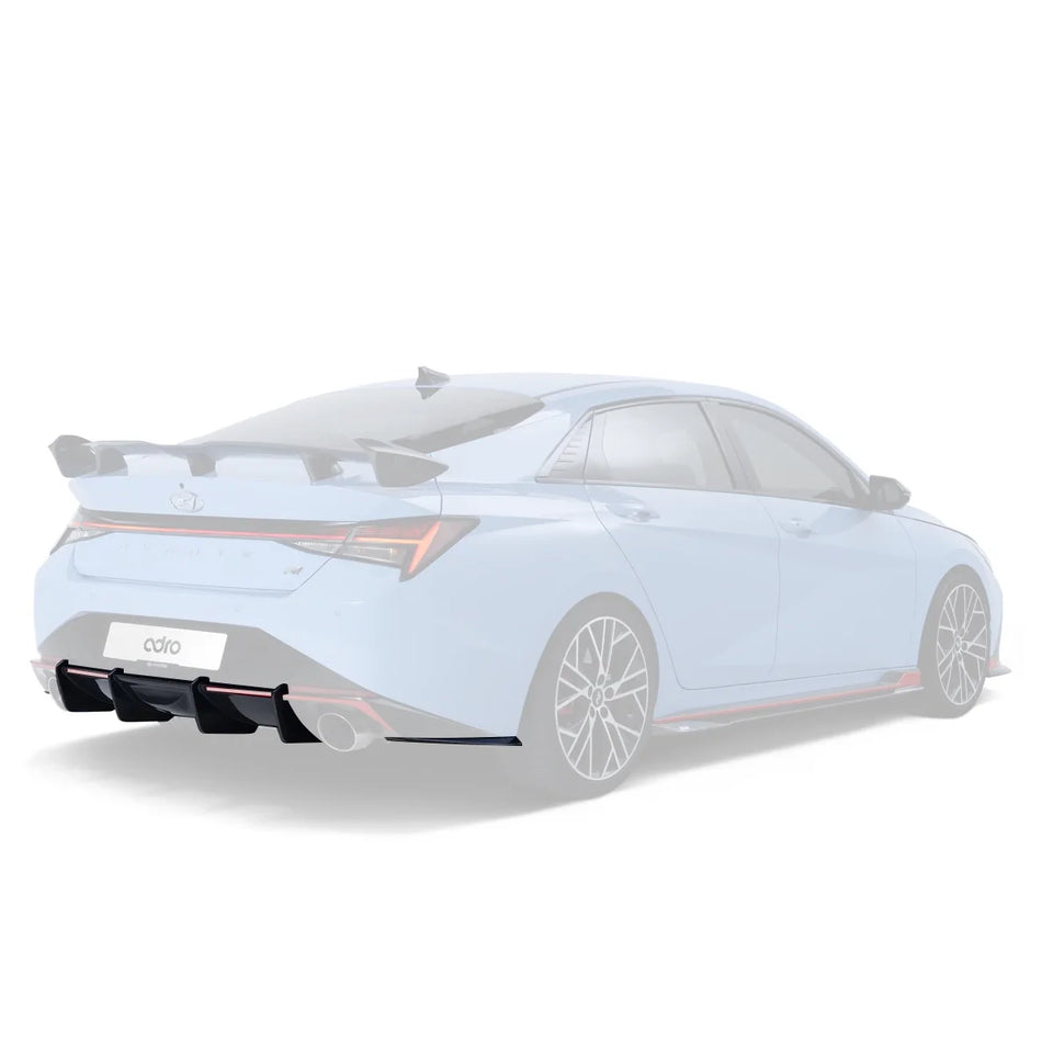 Adro Carbon Diffuser voor Hyundai Elantra N