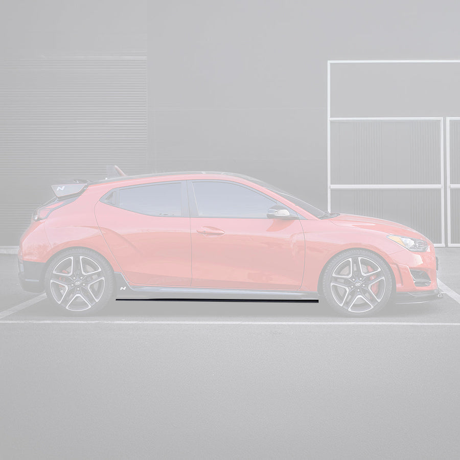 Adro Carbon Side Skirts voor Hyundai Veloster N V1