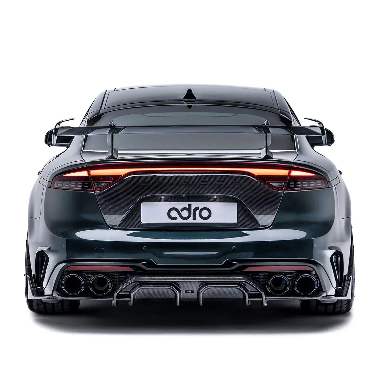 Adro Carbon Achtervleugel voor Kia Stinger