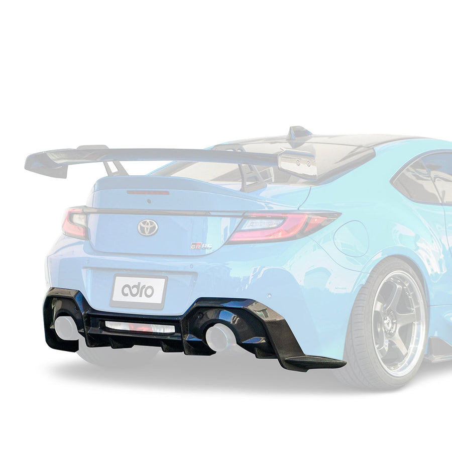 Adro Carbon Diffuser voor Toyota GR86 / Subaru Brz