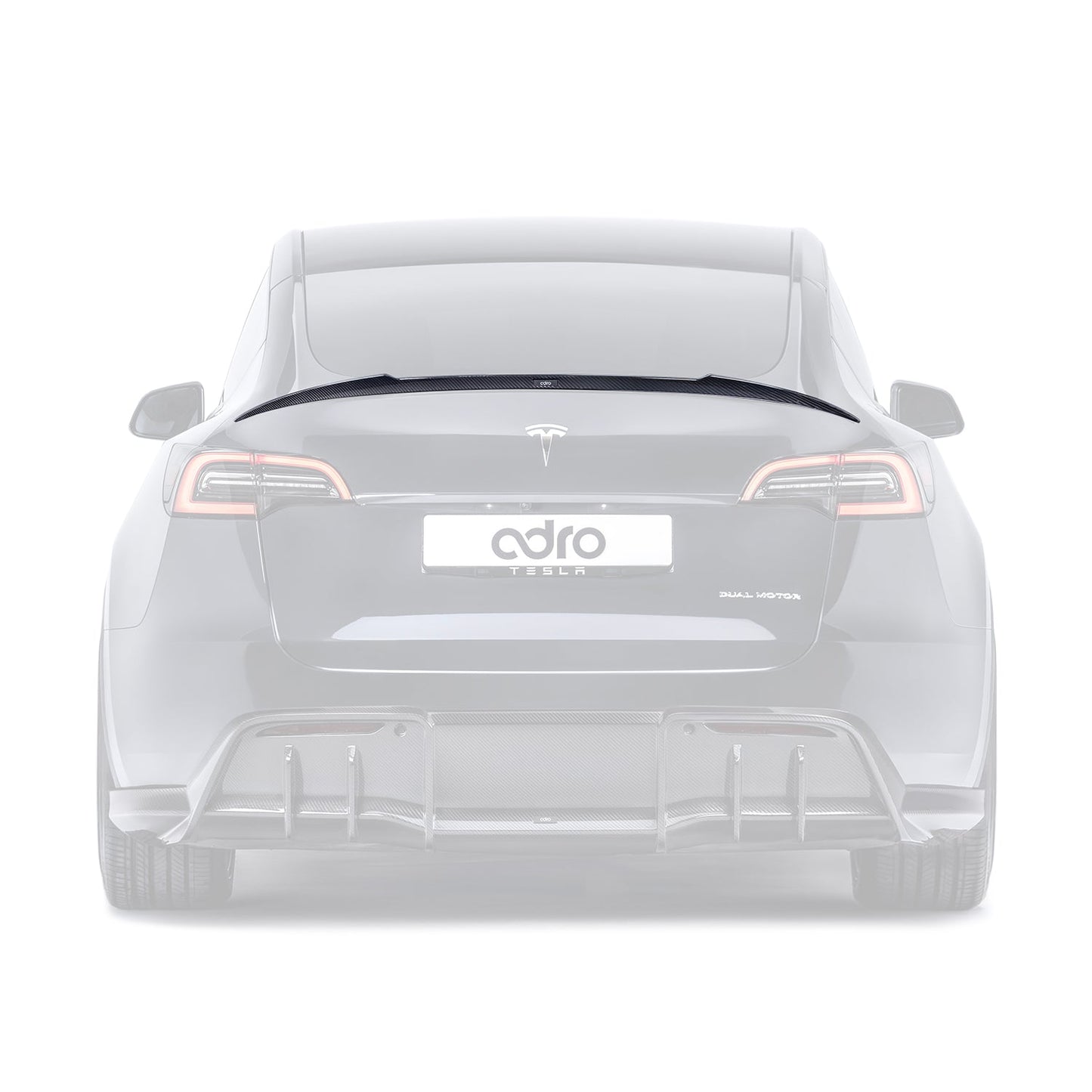 Adro Prepreg Carbon Spoiler voor Tesla Model Y V1