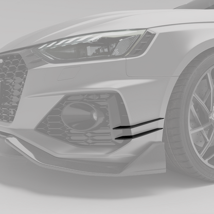 RevoZport Carbon Canards voor Audi RS4 B9.5