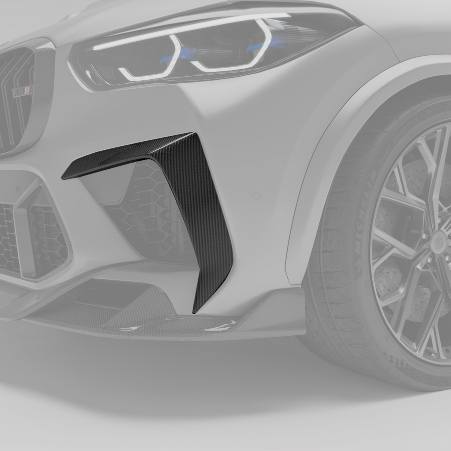RevoZport Carbon Canards voor BMW X5M F95