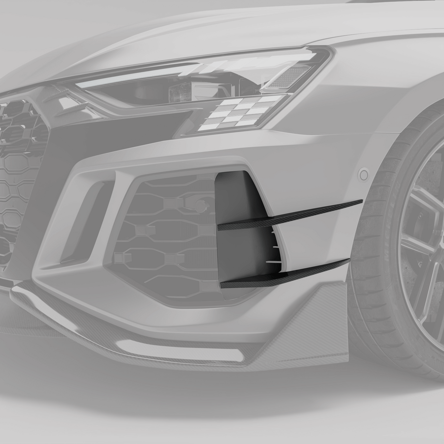 RevoZport Carbon Canards voor Audi RS3 8Y