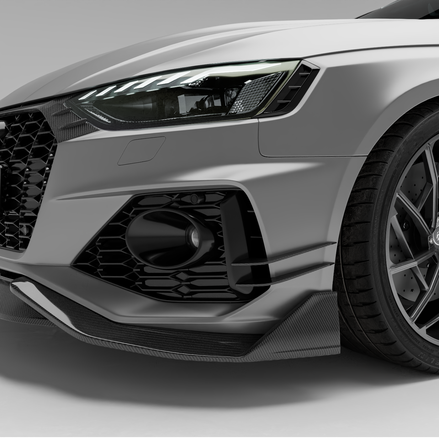 RevoZport Carbon Canards voor Audi RS4 B9.5