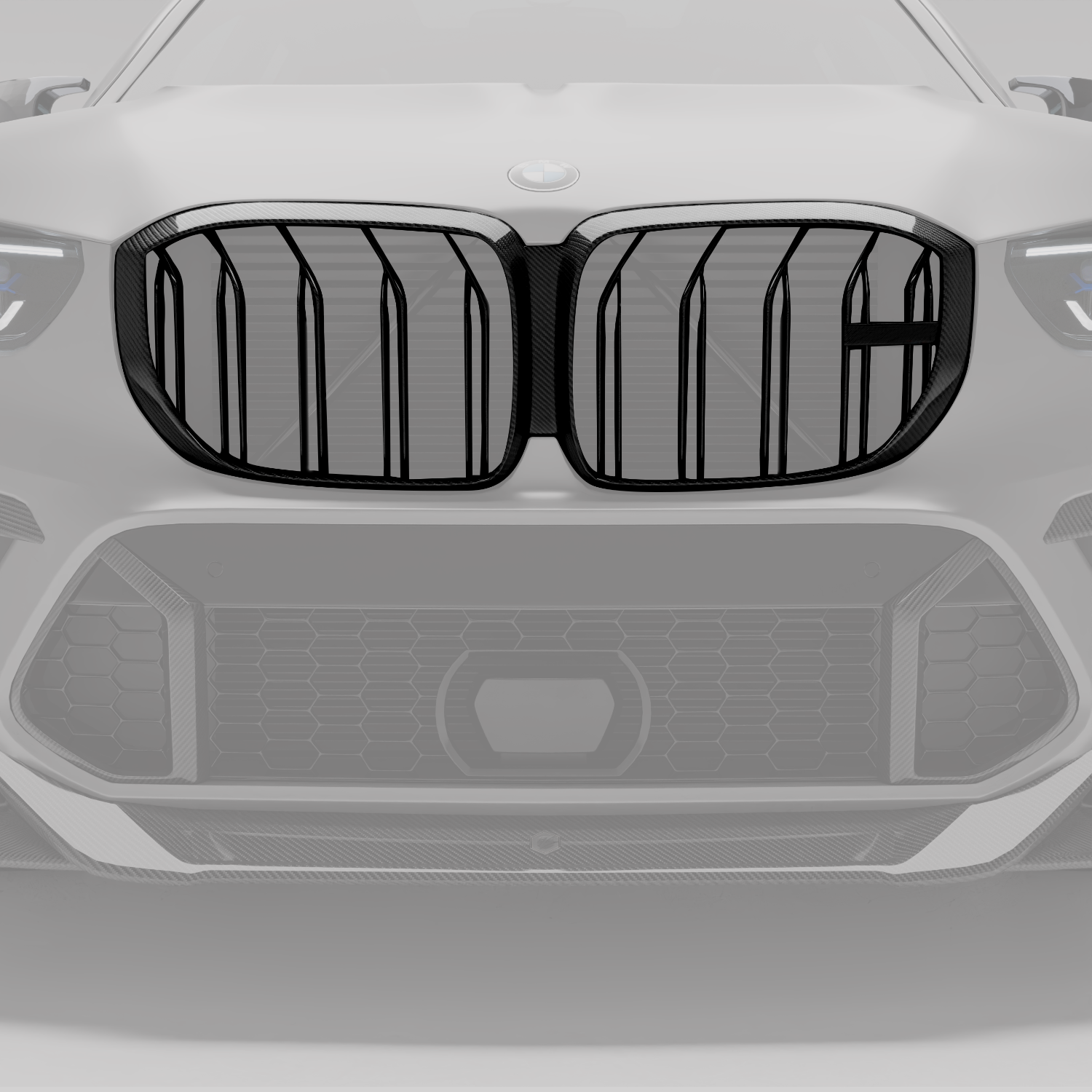 RevoZport Carbon Grille voor BMW X5M F95