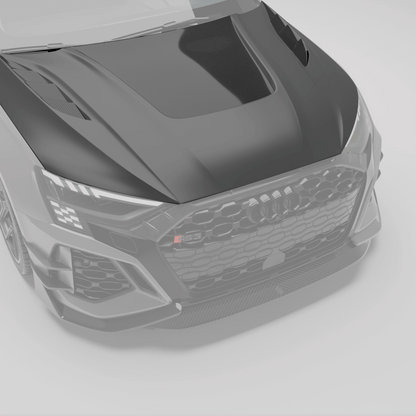 RevoZport Carbon Motorkap voor Audi RS3 8Y