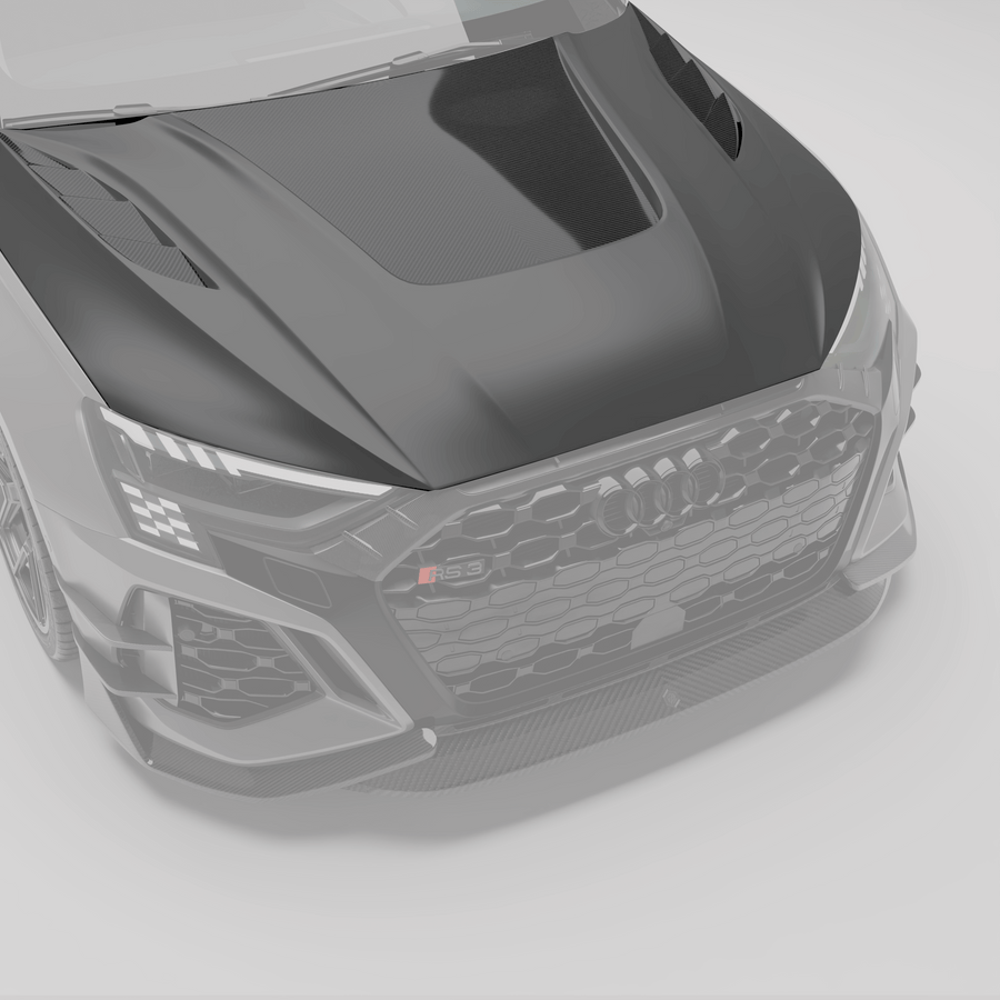 RevoZport Carbon Motorkap voor Audi RS3 8Y