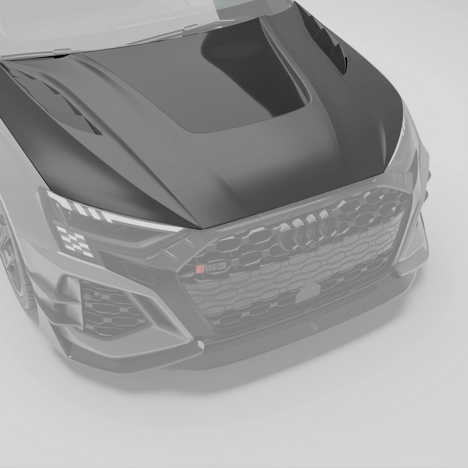 RevoZport Carbon Motorkap voor Audi RS3 8Y