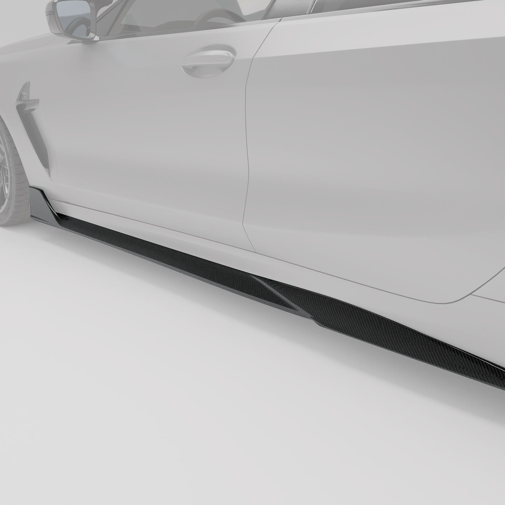 RevoZport Carbon Side Skirts voor BMW M8 F91-F92-F93
