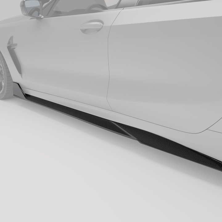 RevoZport Carbon Side Skirts voor BMW M8 F91-F92-F93