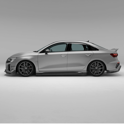 RevoZport Carbon Side Skirts voor Audi RS3 8Y
