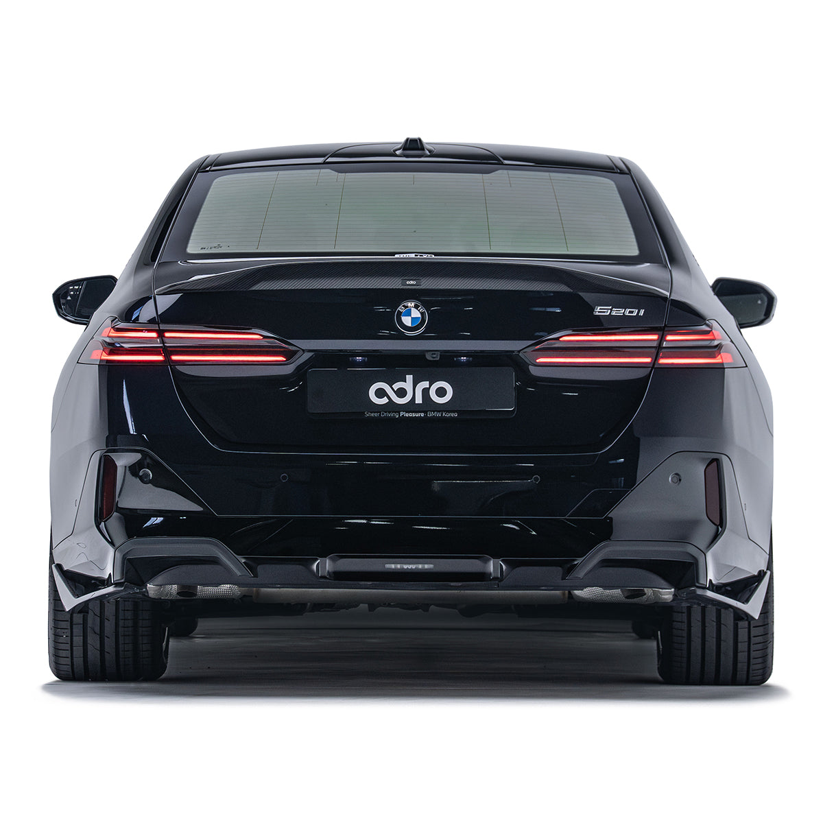 Adro Carbon Diffuser voor BMW G60 5-series Rear Winglets