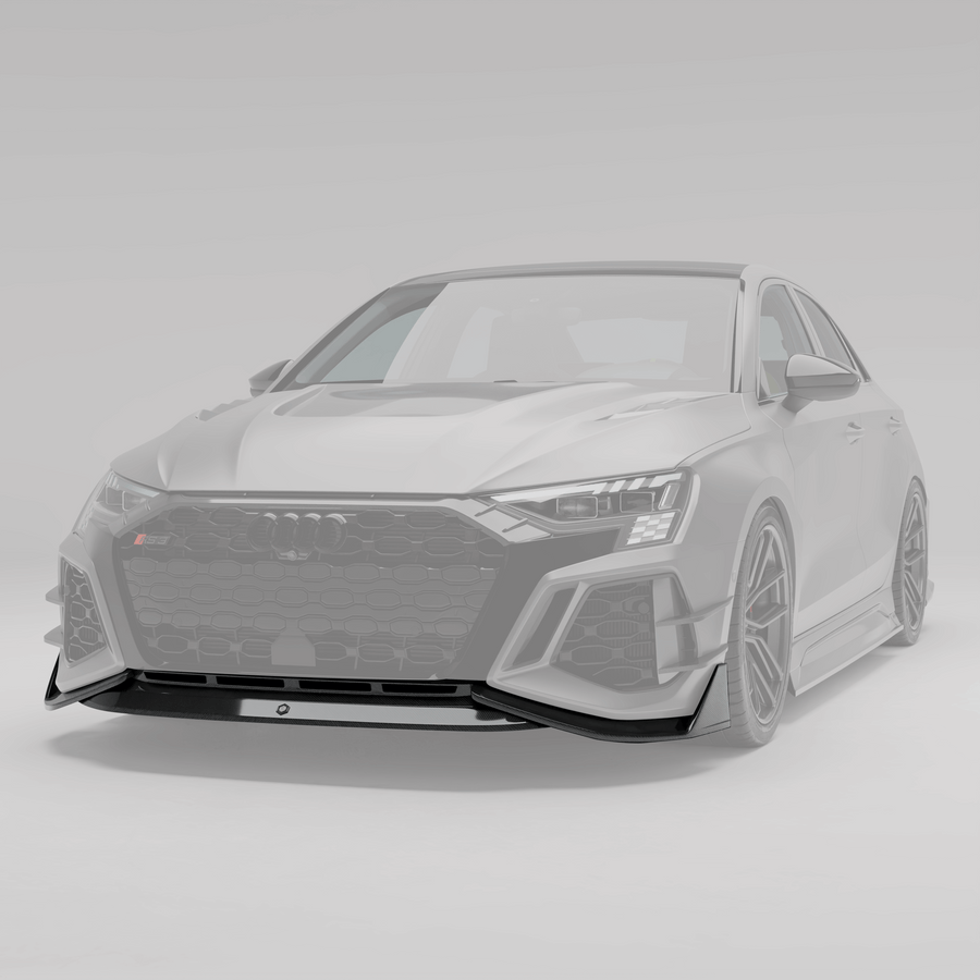 RevoZport Carbon Front Splitter voor Audi RS3 8Y
