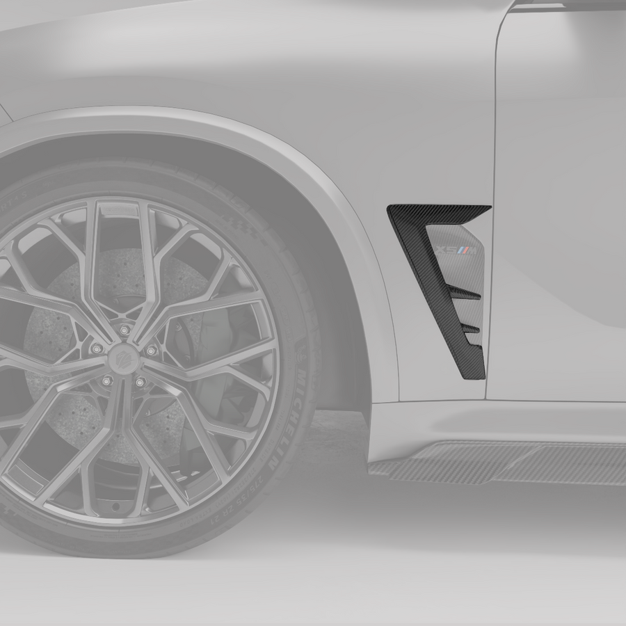 RevoZport Carbon Vents zijscherm voor BMW X5M F95
