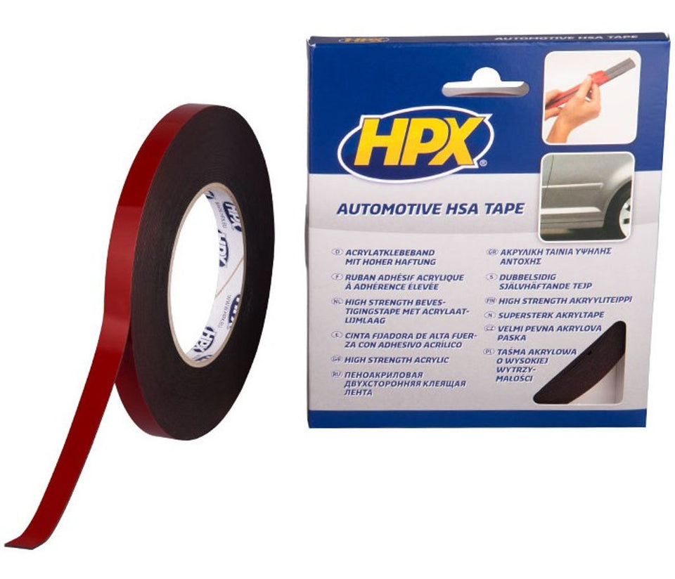 Dubbelzijdige tape 6mm voor bodykit’s