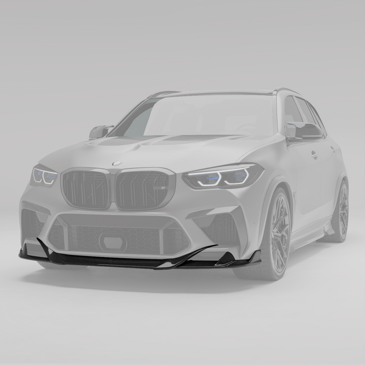 RevoZport Carbon Front Splitter voorbumper voor BMW X5M F95