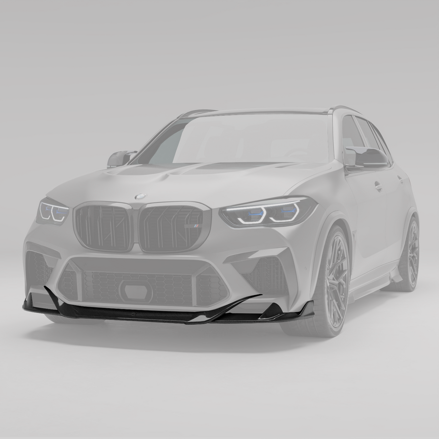 RevoZport Carbon Front Splitter voorbumper voor BMW X5M F95