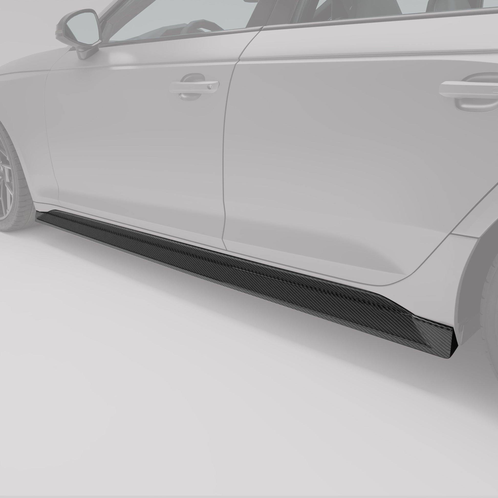 RevoZport Carbon Side Skirts voor Audi RS4 B9.5