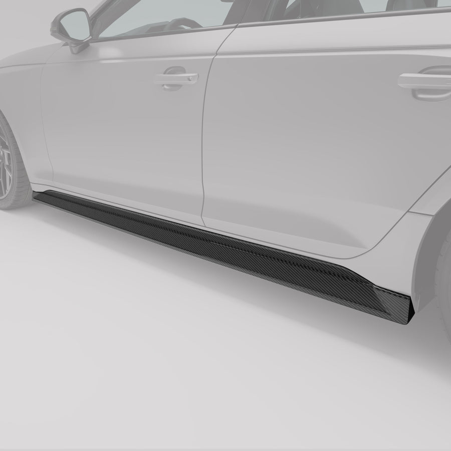 RevoZport Carbon Side Skirts voor Audi RS4 B9.5