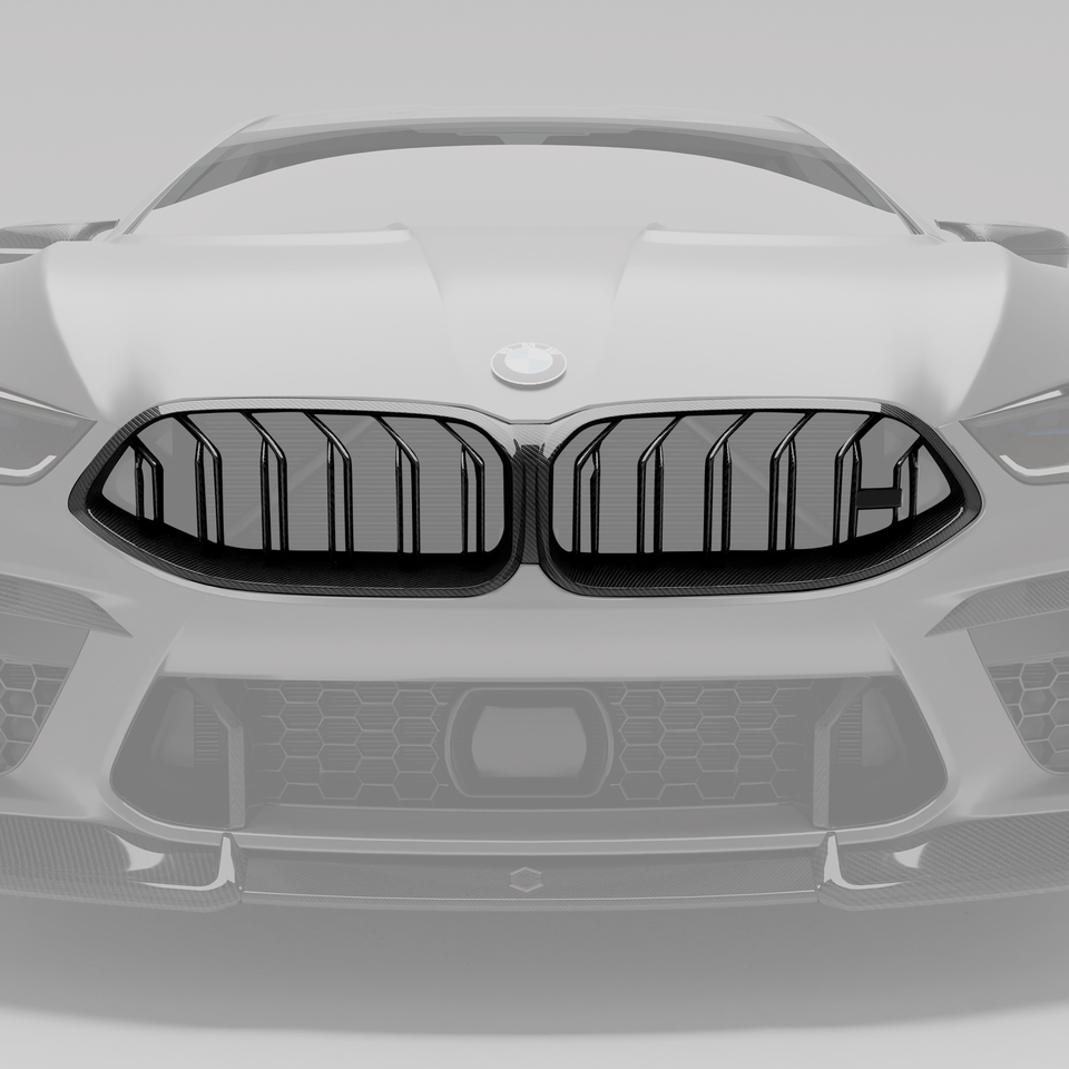 RevoZport Carbon Grille voorbumper voor BMW M8 F91-F92-F93