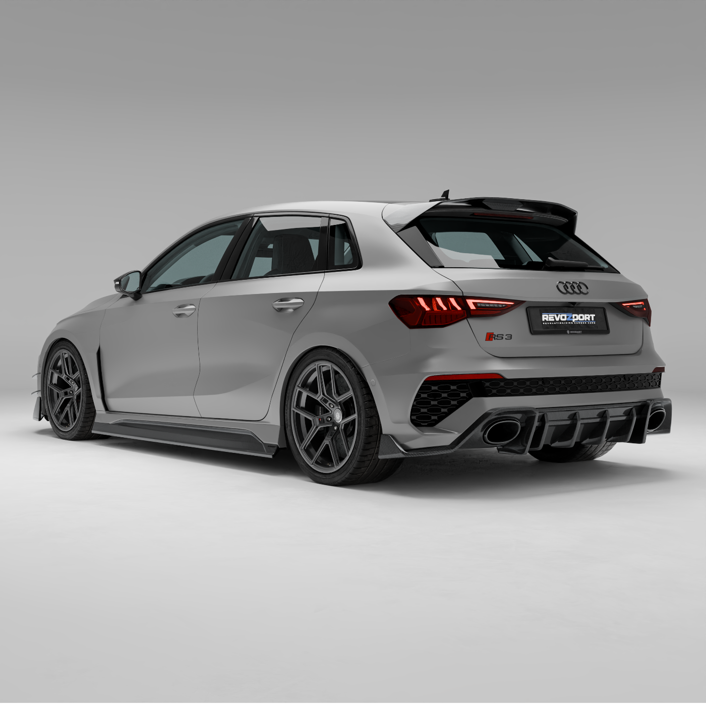 RevoZport Carbon Widebody Kit Sportback voor Audi RS3 8Y