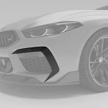 RevoZport Carbon Canards voorbumper voor BMW M8 F91-F92-F93