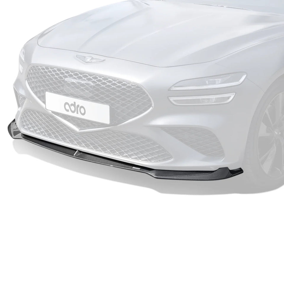 Adro Carbon Front Splitter voor Genesis G70 FL V1