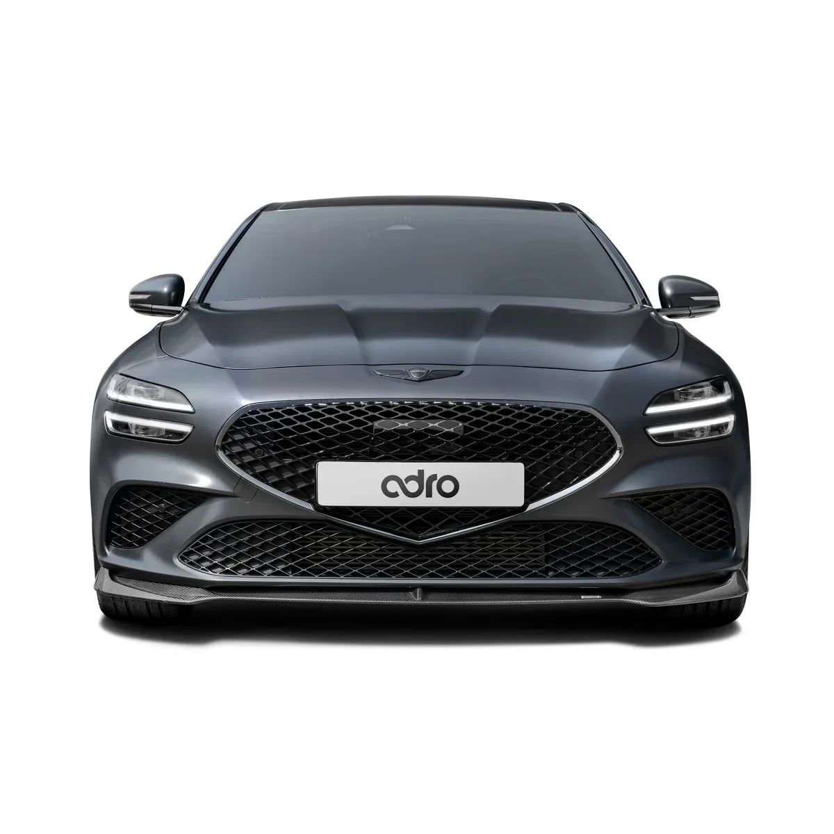 Adro Carbon Front Splitter voor Genesis G70 FL V1