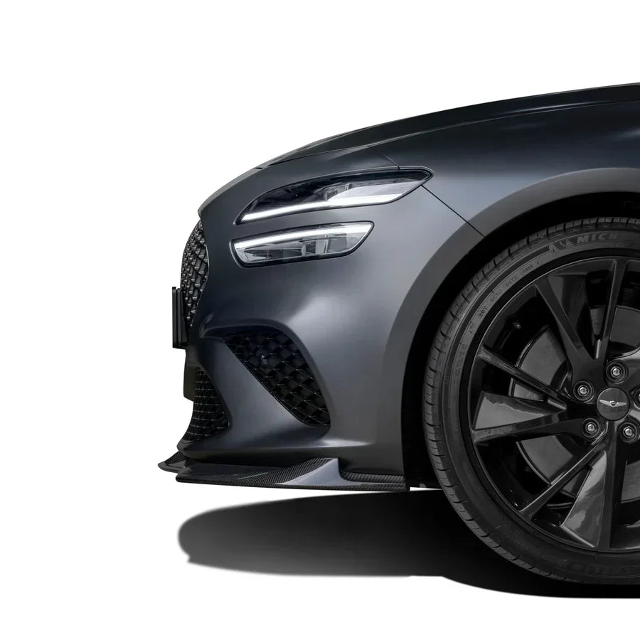 Adro Carbon Front Splitter voor Genesis G70 FL V1