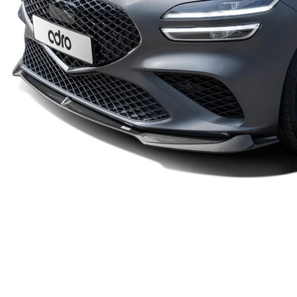 Adro Carbon Front Splitter voor Genesis G70 FL V1