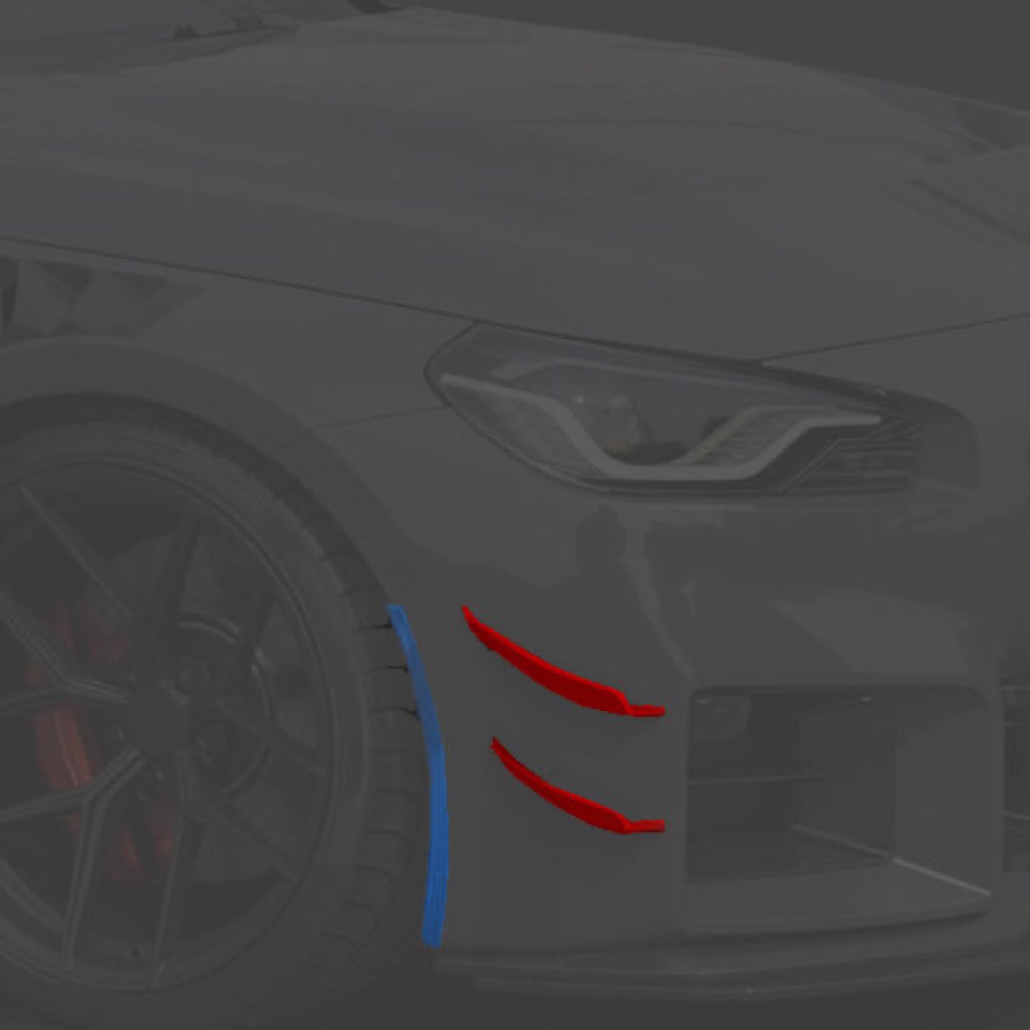 Alpha-N Carbon Canards voor BMW M2 G87 (set van 4)