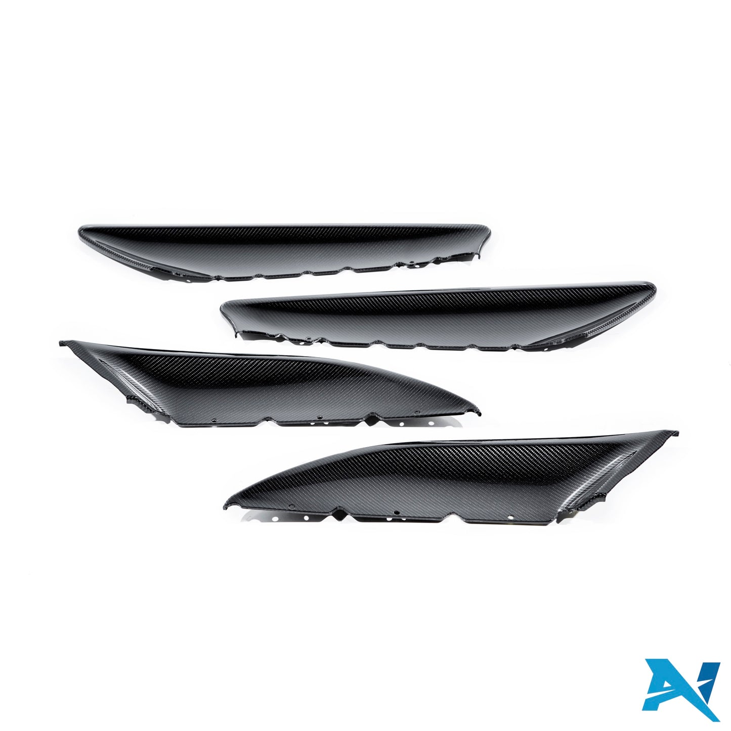 Alpha-N Carbon Deurpanelen voor BMW M2 F87 / 2-serie F22 (4-delig)