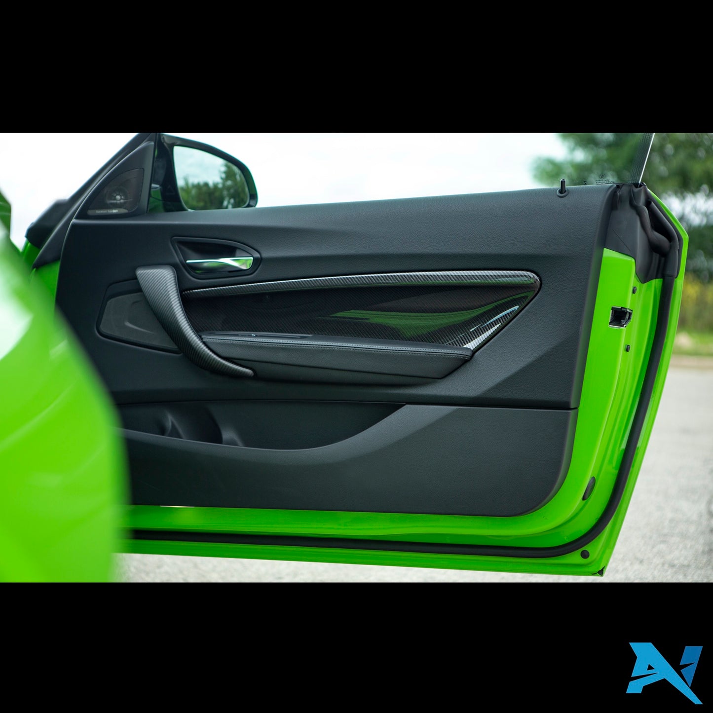 Alpha-N Carbon Deurpanelen voor BMW M2 F87 / 2-serie F22 (4-delig)