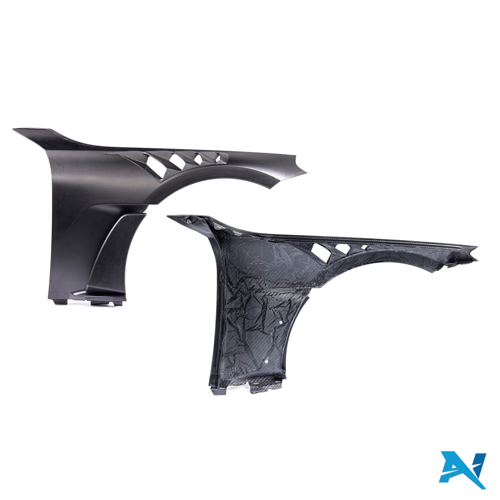 Alpha-N Carbon Spatborden V4 met Blades voor BMW M2 G87